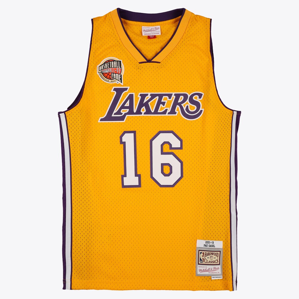 Los Angeles Lakers Hof Swingman Jersey Pau Gasol | Stitched product image 1