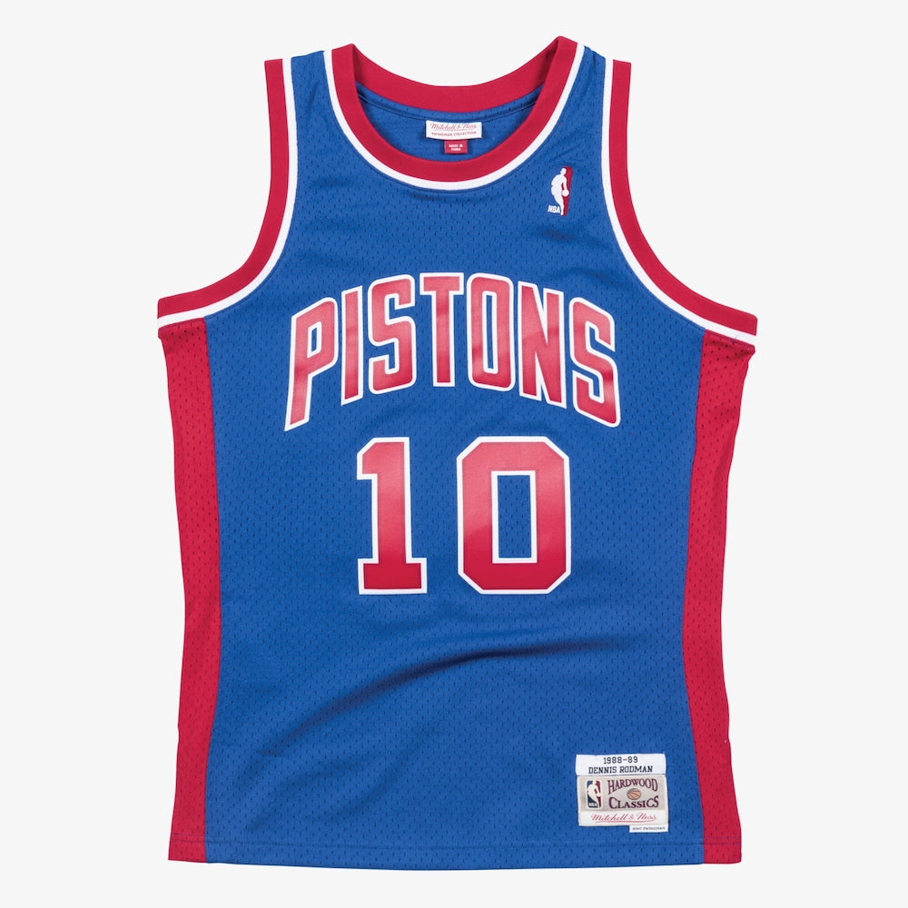 Detroit Pistons Swingman Jersey Road Dennis Rodman 1988 89 product image 1
