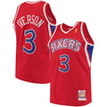 Allen Iverson Red Philadelphia 76Ers Hardwood Classics product image 1