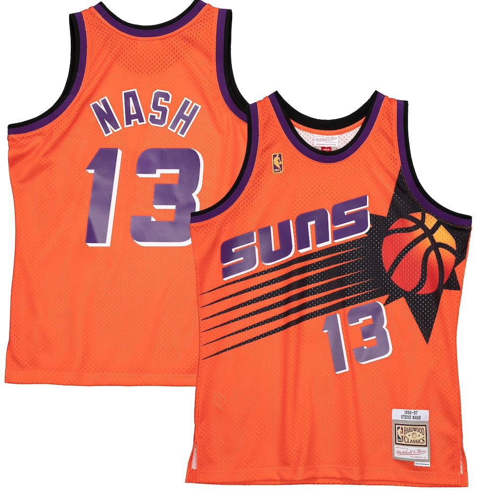 Steve Nash Orange Phoenix Suns 1996 97 Hardwood Classics product image 1