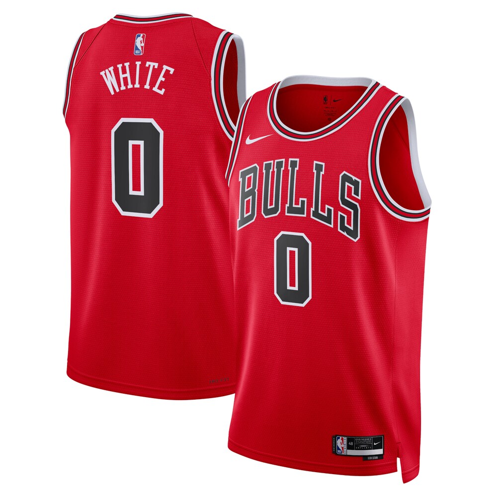 Chicago Bulls Icon Edition Swingman Jersey Red Coby White product image 1