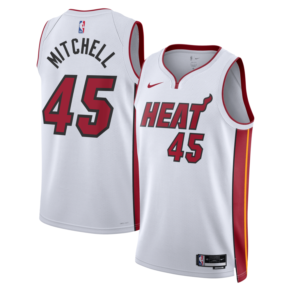 Miami Heat Association Edition Swingman Jersey White Davion product image 1