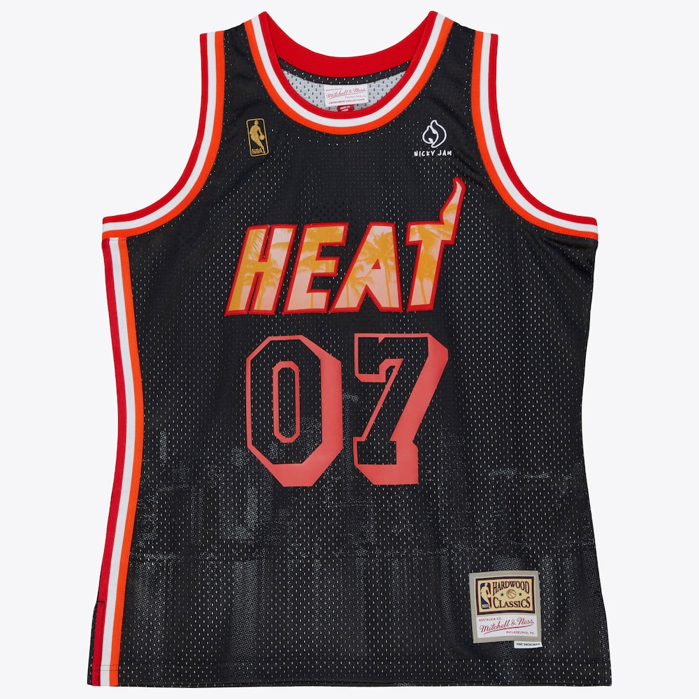 Miami Heat Mn X Nicky Jam Swingman Jersey | Stitched RTJS product image 1