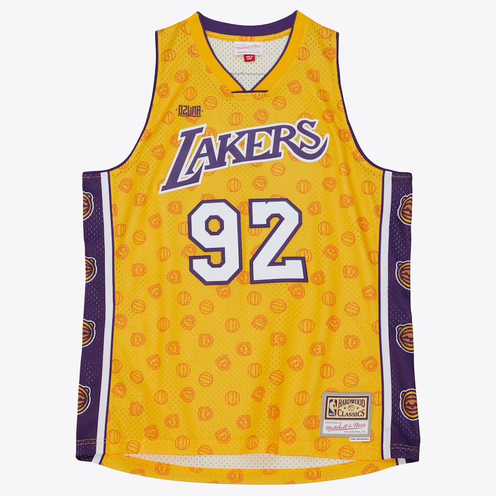 Los Angeles Lakers X Ozuna Swingman Jersey | Stitched RTJS product image 1