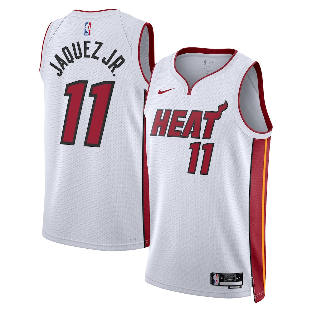 Miami Heat Association Edition Swingman Jersey White Jaime product image 1
