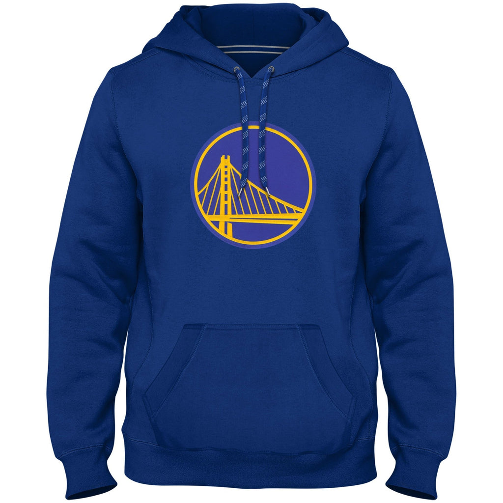 Golden State Warriors NBA Bulletin Men Royal Blue Express Twill Logo Hoodie product image 1, provided for visual reference