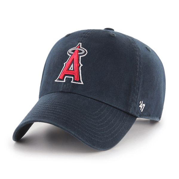 Los Angeles Angels MLB 47 Brand Men Navy Clean Up Adjustable Hat product image 1, provided for visual reference and product