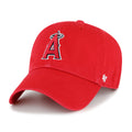 Los Angeles Angels MLB 47 Brand Men Red Clean Up US Adjustable Hat product image 1, provided for visual reference and