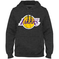 Los Angeles Lakers NBA Bulletin Men Charcoal Express Twill Logo Hoodie product image 1, provided for visual reference and
