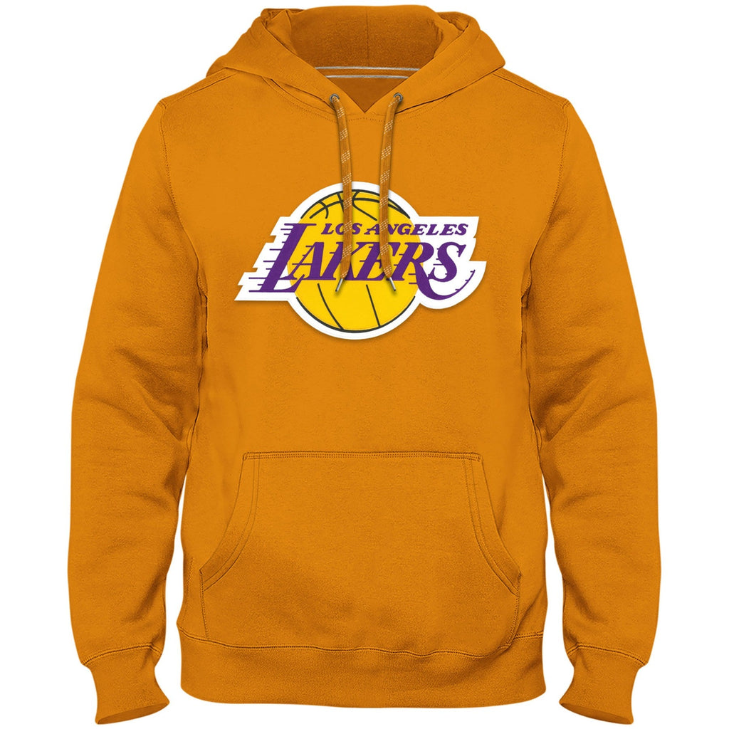 Los Angeles Lakers NBA Bulletin Men Gold Express Twill Logo Hoodie product image 1, provided for visual reference and
