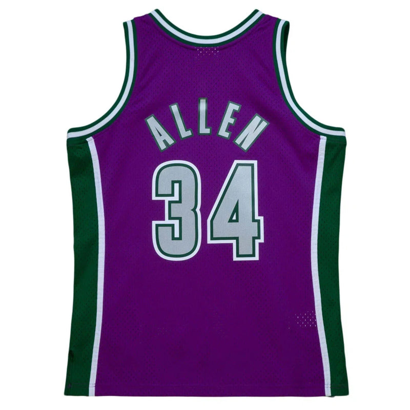 Milwaukee Bucks Swingman Jersey Ray Allen 2001 02 product image 2