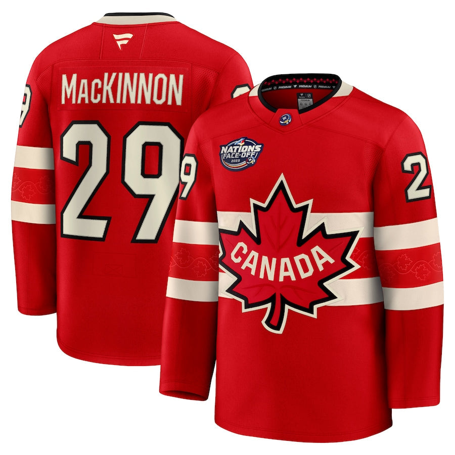 Nathan MacKinnon Canada 2025 4 Nations Face-Off Premium product image 1