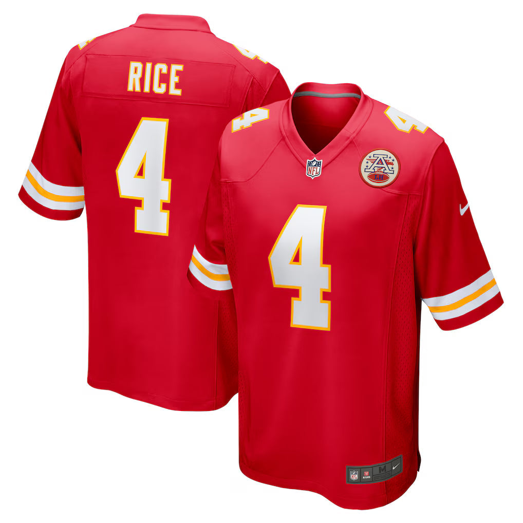 Rashee Rice Kansas City Chiefs Jersey - Red product image 1