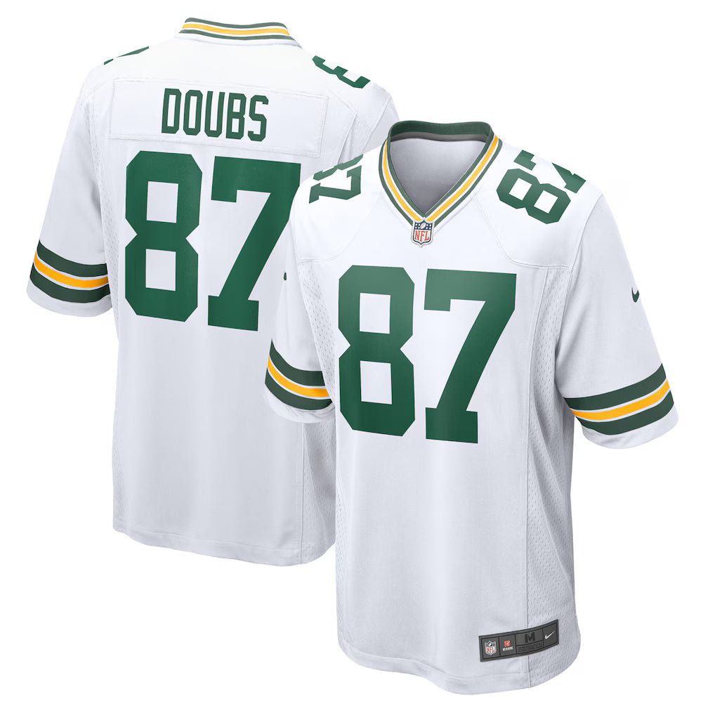 Romeo Doubs Green Bay Packers Jersey - White product image 1