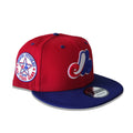 Montreal Expos MLB New Era Men Red 9Fifty 1982 Cooperstown All Star Game Patch Snapback product image 1, provided for visual