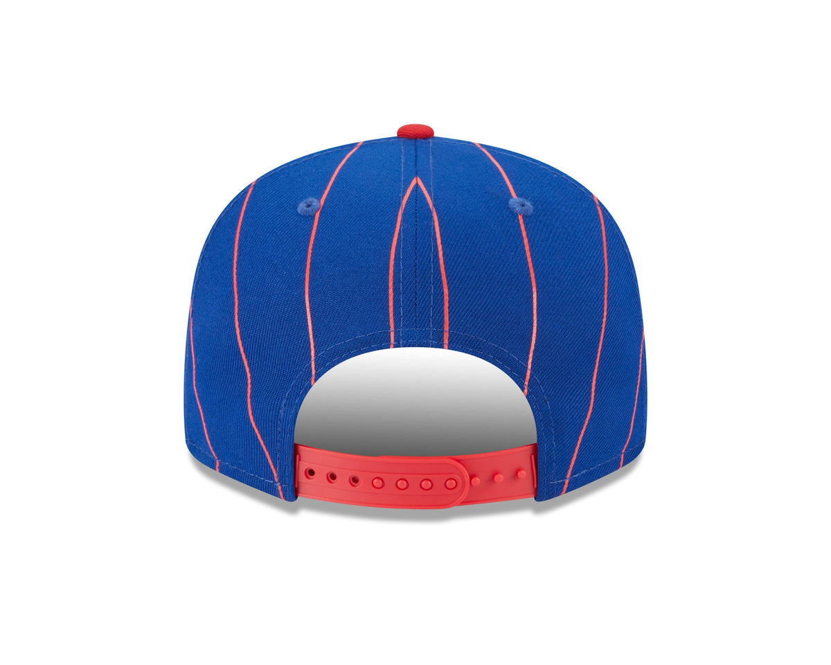 Montreal Expos MLB New Era Men Royal Blue 9Fifty Cooperstown Vintage Pinstripe Snapback product image 2, provided for visual