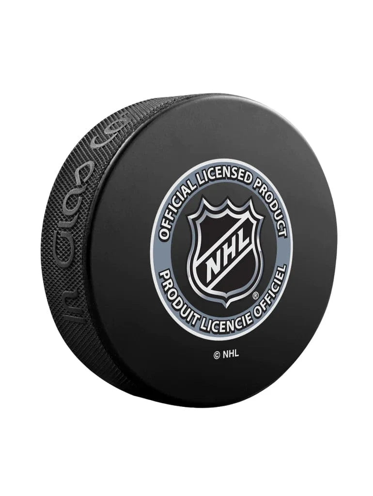 New Jersey Devils NHL Inglasco Basic Souvenir Hockey Puck product image 2, provided for visual reference and product detail