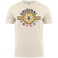 Original Six NHL Bulletin Men Natural 5 Point T-Shirt product image 1, provided for visual reference and product detail
