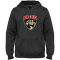 Florida Panthers NHL Bulletin Men Charcoal Express Twill Logo Hoodie product image 1, provided for visual reference and