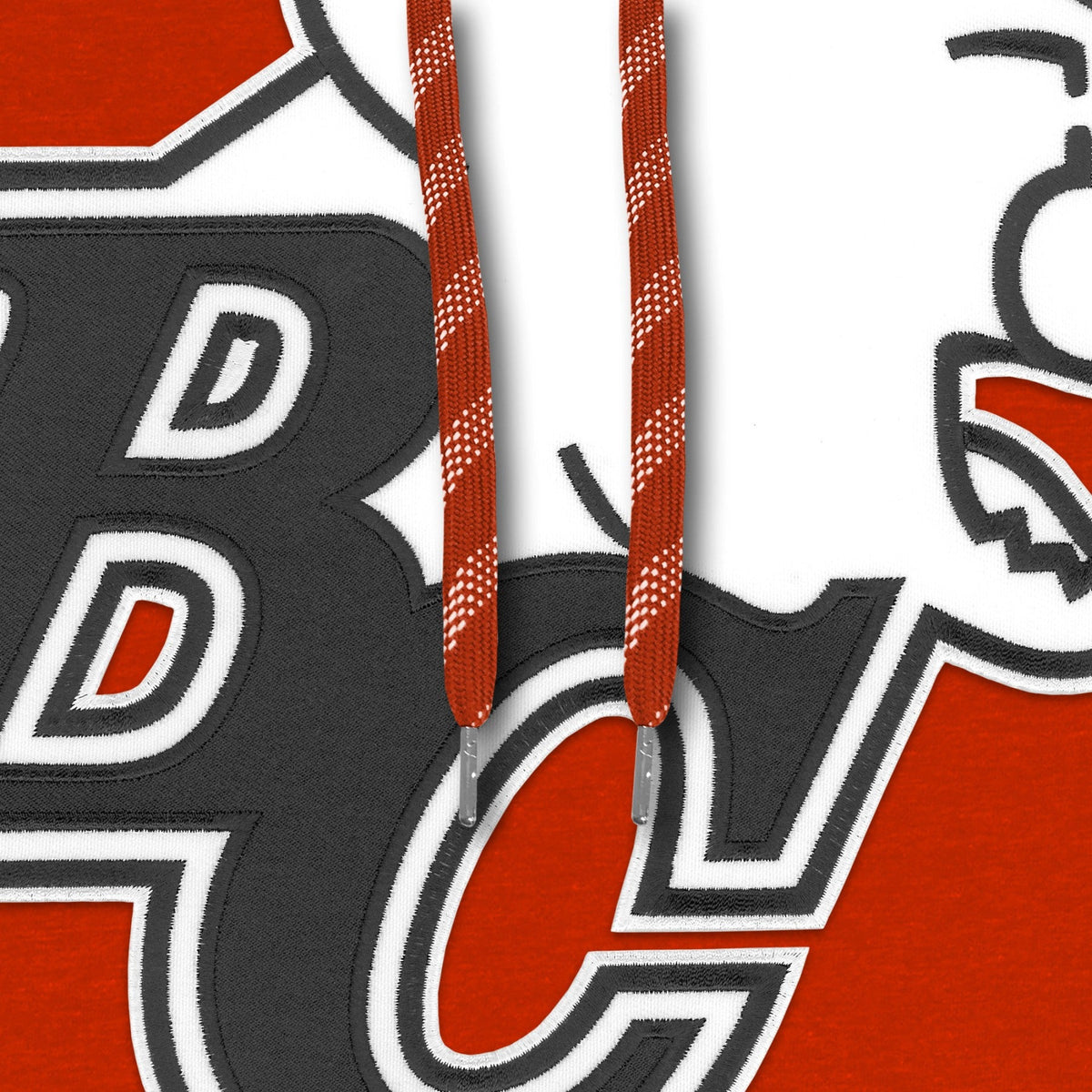 B.C Lions CFL Bulletin Men Orange Shadow Express Twill Logo Hoodie product image 2, provided for visual reference and