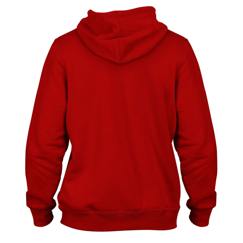 Calgary Stampeders CFL Bulletin Men Red Express Twill Logo Hoodie product image 2, provided for visual reference and product