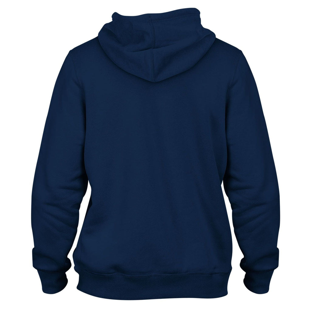 Montreal Alouettes CFL Bulletin Men Navy Express Twill Logo Hoodie product image 2, provided for visual reference and