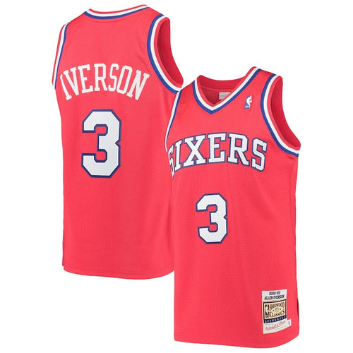 Allen Iverson Philadelphia 76ers 2002/03 Hardwood Classics product image 1