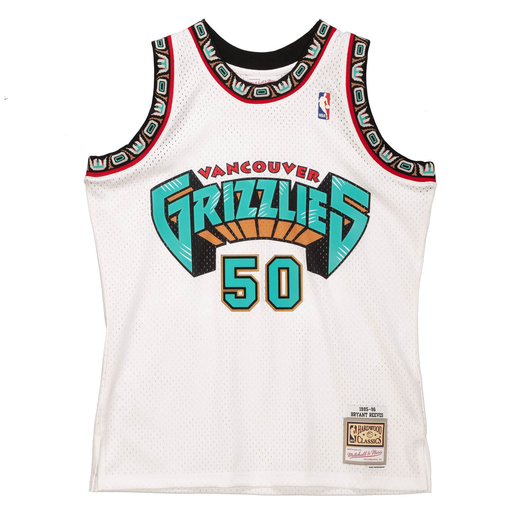 Vancouver Grizzlies Bryant Reeves White 1995-96 Hardwood product image 1