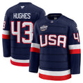 Quinn Hughes USA 2025 4 Nations Face-Off Premium Jersey product image 1