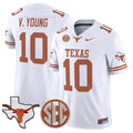 Vince Young Texas Longhorns Jersey - White product image 1