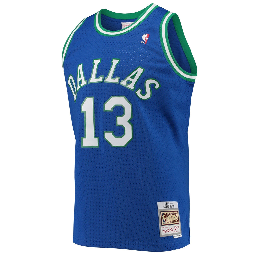 Men's Dallas Mavericks Steve Nash Mitchell & Ness Blue product image 2
