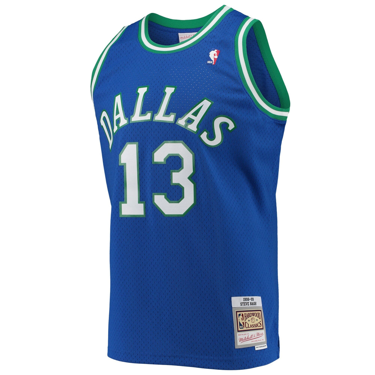Men's Dallas Mavericks Steve Nash Mitchell & Ness Blue product image 2