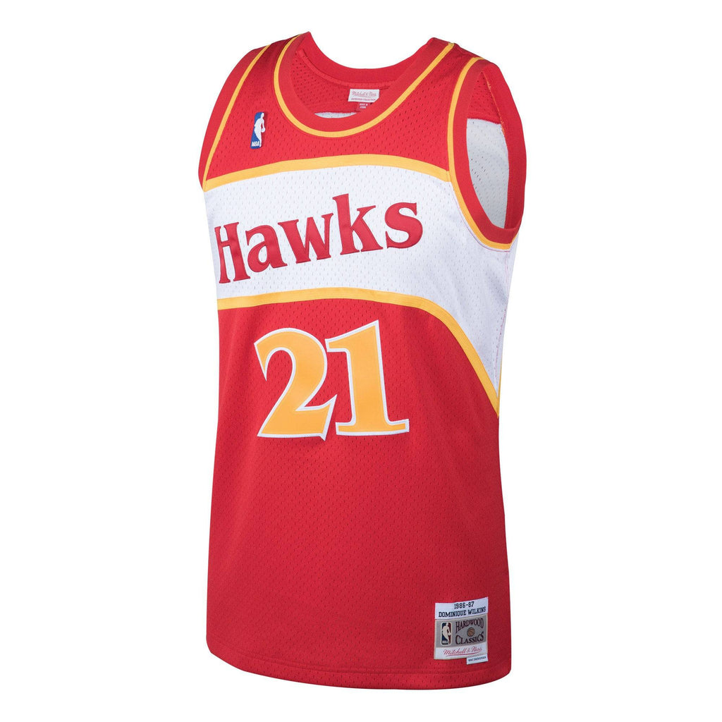 Men's Atlanta Hawks Dominique Wilkins Mitchell & Ness Red product image 2
