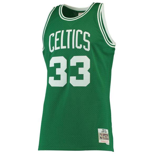 Men's Boston Celtics Larry Bird Mitchell & Ness Kelly Green product image 2