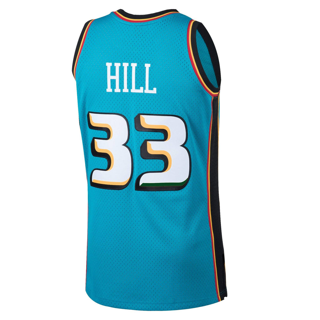 Men's Detroit Pistons Grant Hill Mitchell & Ness Teal product image 3