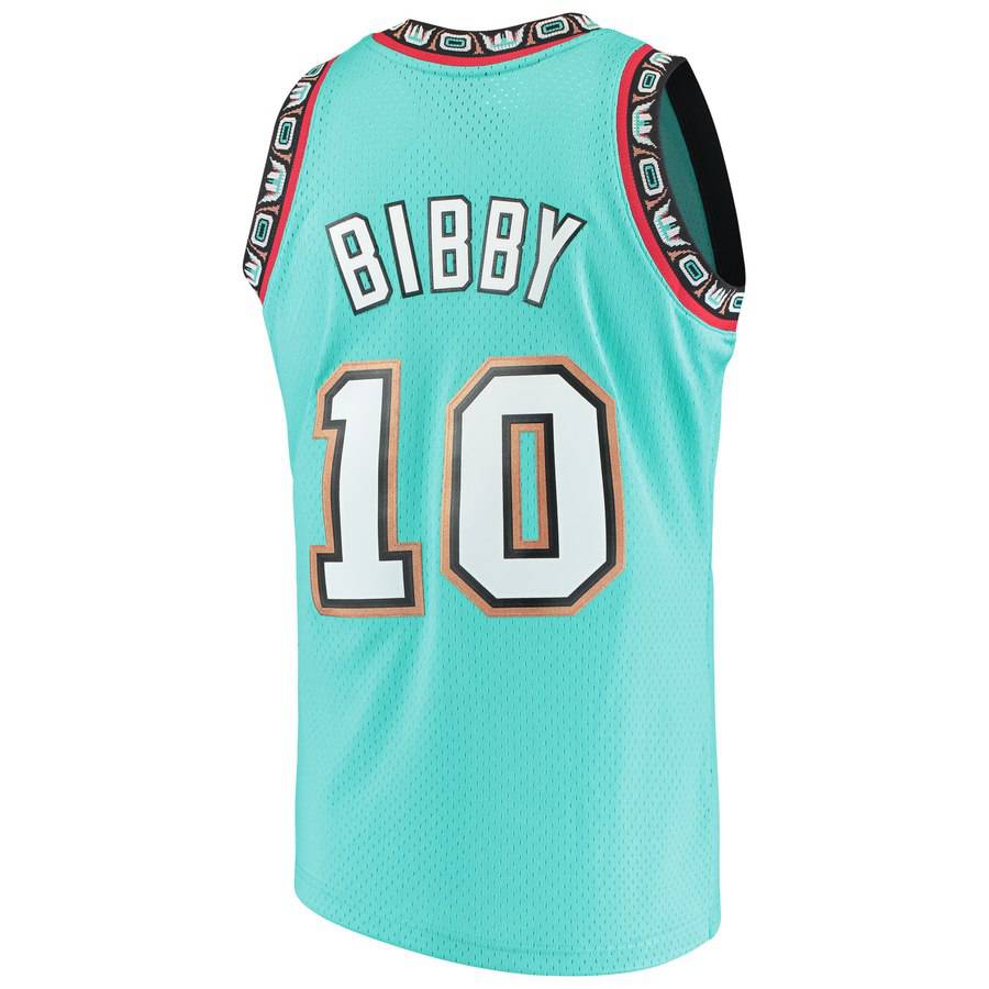 Men's Vancouver Grizzlies Mike Bibby Mitchell & Ness Teal product image 3
