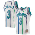 Men’s Rex Chapman Charlotte Hornets 1988-89 White Swingman product image 1