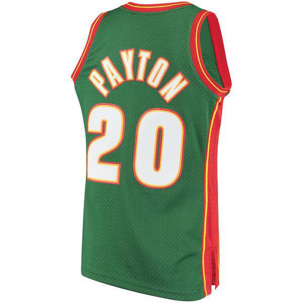 Men's Seattle SuperSonics Gary Payton Mitchell & Ness Green product image 3