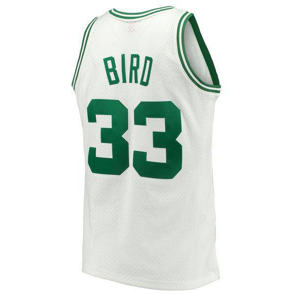 Men’s Larry Bird Boston Celtics 1985-86 White Swingman product image 3