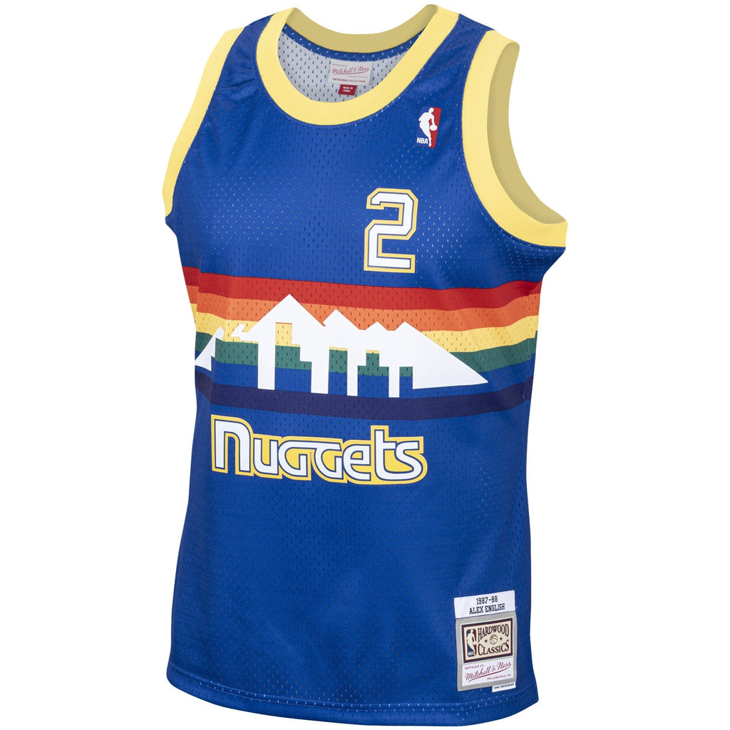 Men's Mitchell & Ness Alex English Royal Denver Nuggets product image 2