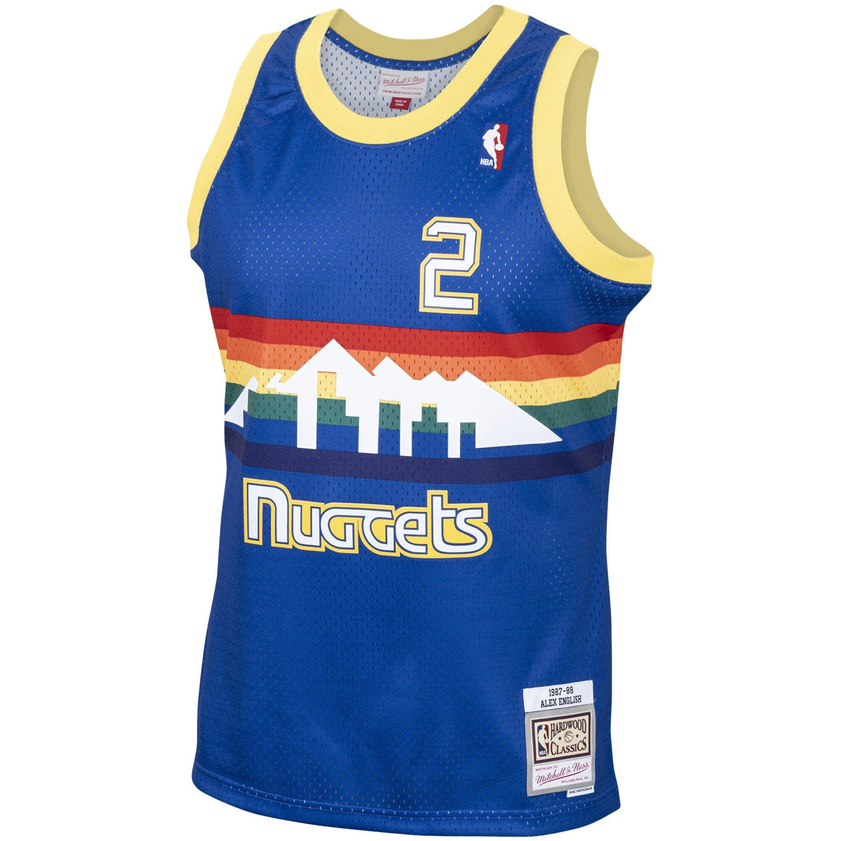 Men's Mitchell & Ness Alex English Royal Denver Nuggets product image 2