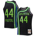 Men's Atlanta Hawks Pete Maravich Mitchell & Ness Black product image 1