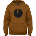 Toronto Raptors NBA Bulletin Men Dune Express Twill Black Tonal Logo Hoodie product image 1, provided for visual reference
