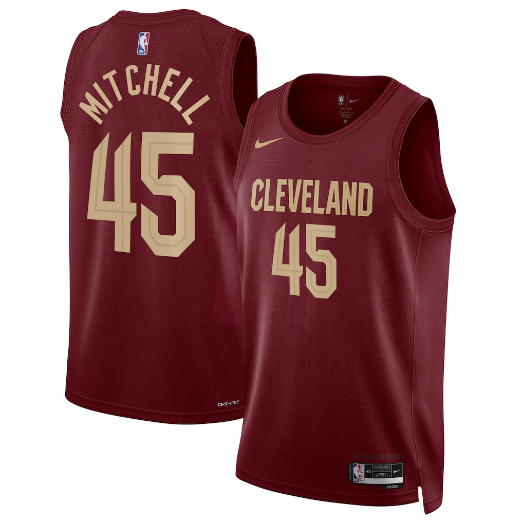 Donovan Mitchell Cleveland Cavaliers Unisex Swingman Jersey product image 1
