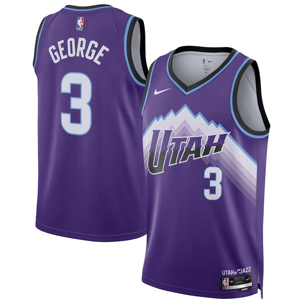 Keyonte George Utah Jazz Unisex Swingman Jersey - Icon product image 1