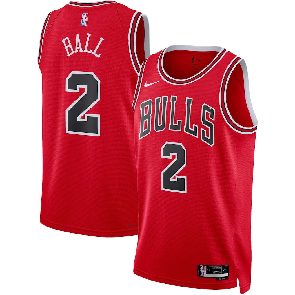 Lonzo Ball Chicago Bulls Unisex Swingman Jersey - Icon product image 1