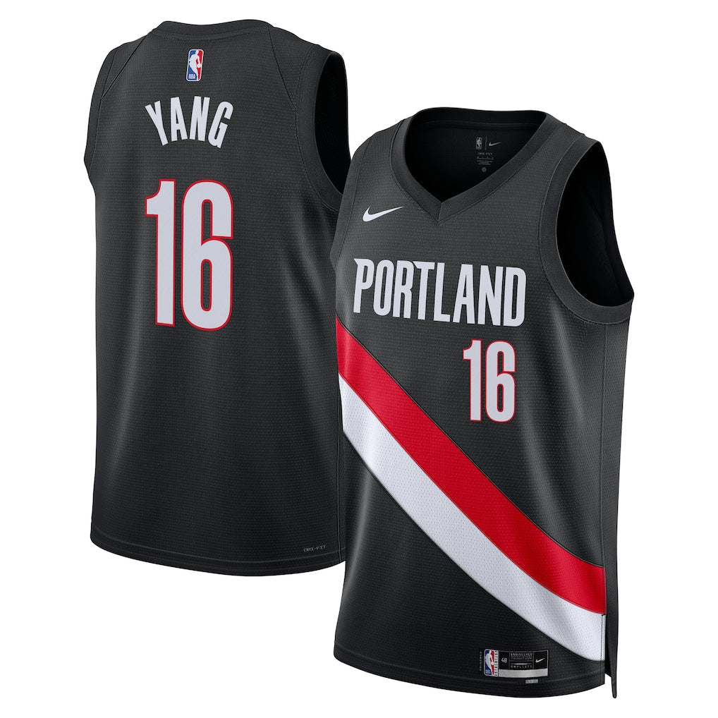 Yang Hansen Portland Trail Blazers Unisex Swingman Jersey product image 1
