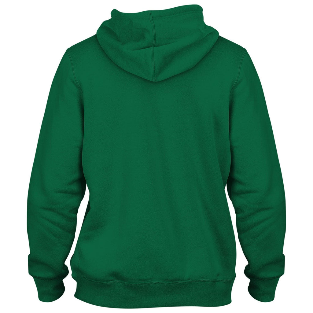 Utah Jazz NBA Bulletin Men Green Express Twill Logo Hoodie product image 2, provided for visual reference and product detail