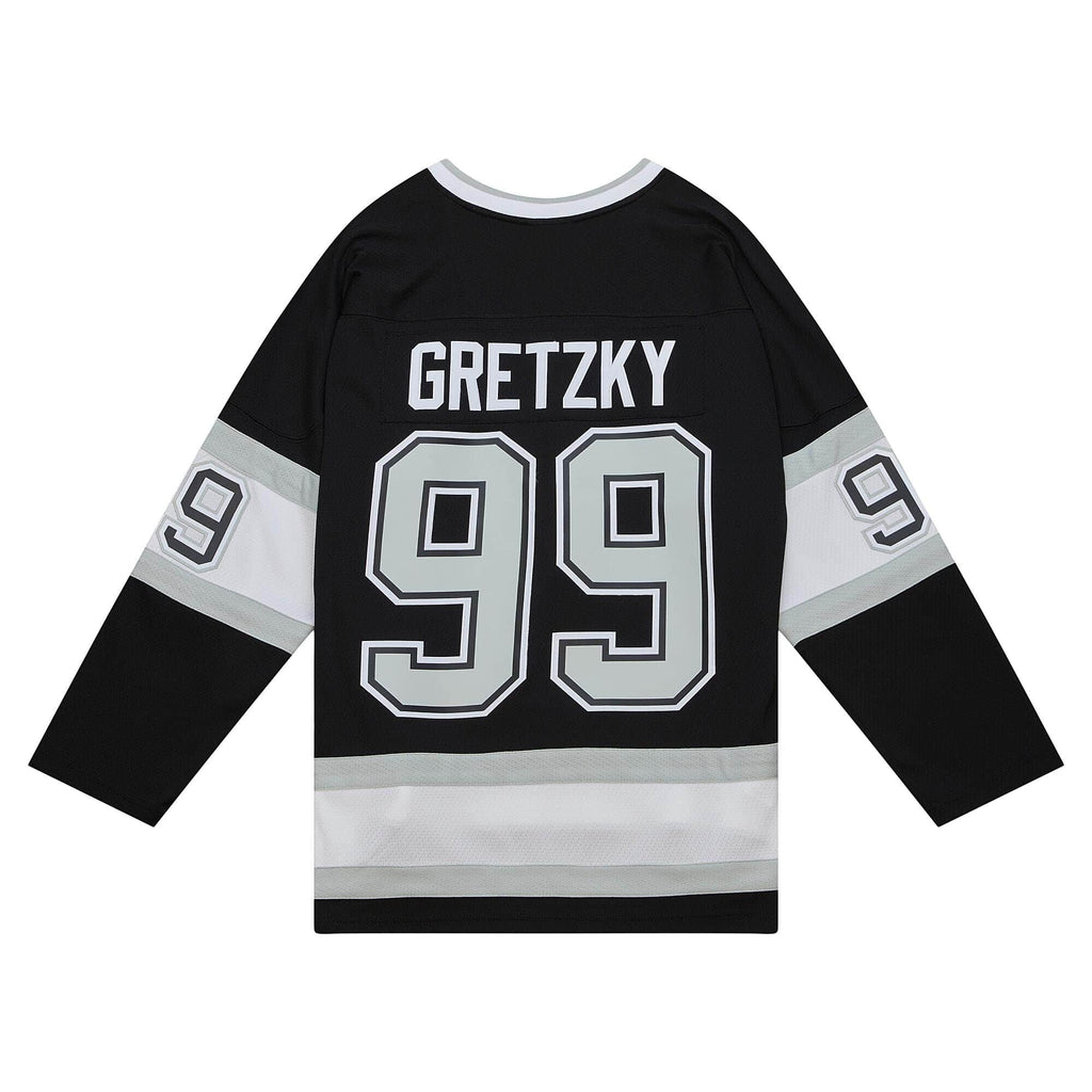 Wayne Gretzky Los Angeles Kings NHL Mitchell & Ness Men Black 1992 Blue Line Authentic Jersey product image 1, provided for